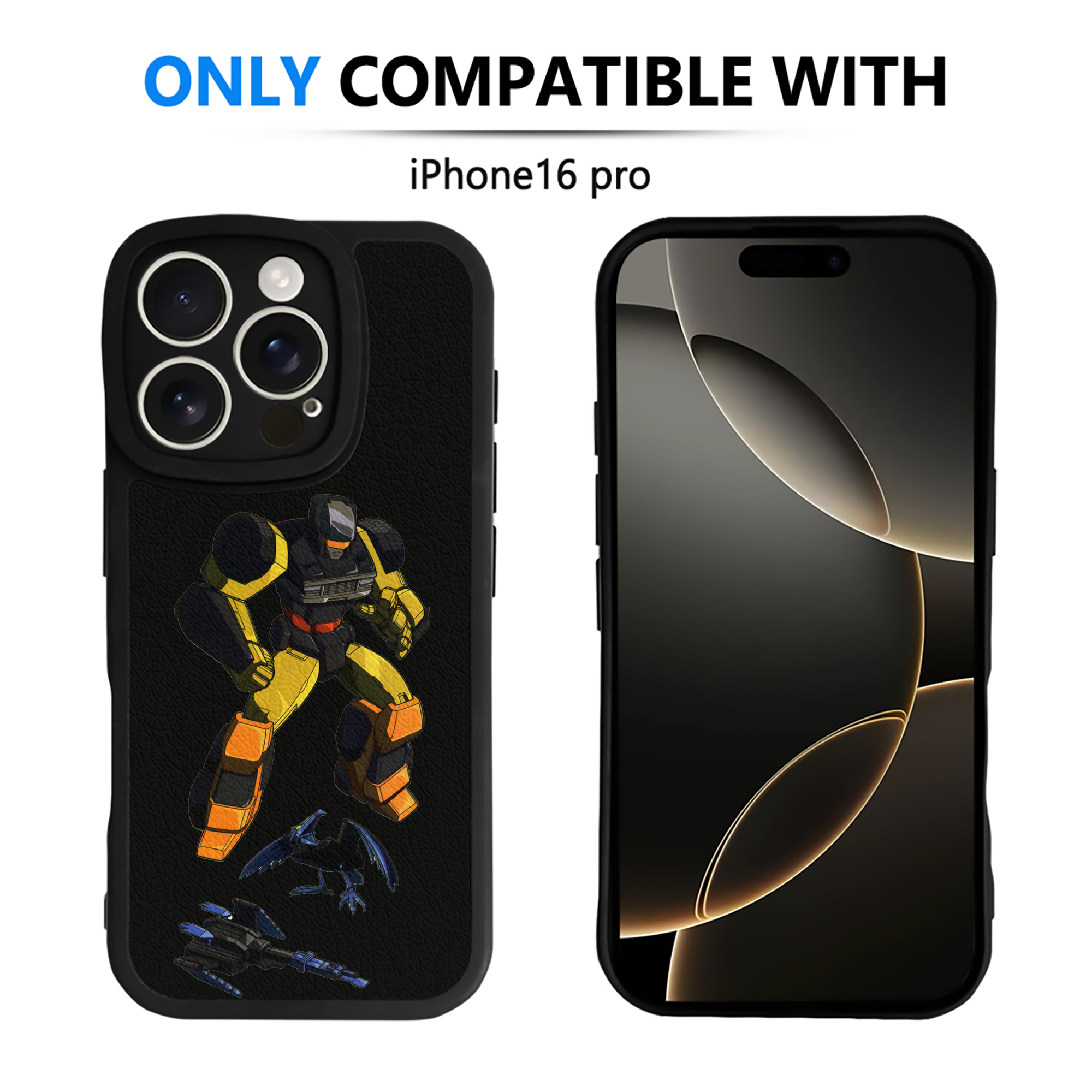 （画像用）  【iPhone 16シリーズ対応】シリコンスマホケース（レザー調） 材質：シリコン